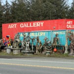 Redwoods style art gallery