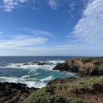 Ocean and clouds