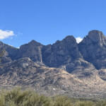 Catalina peaks from Winnie's campsite