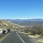 The road down from Jerome
