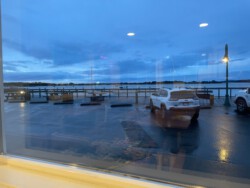 View from the Fish & Chips shop