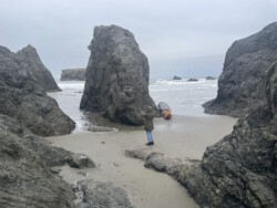 Checking out the tide